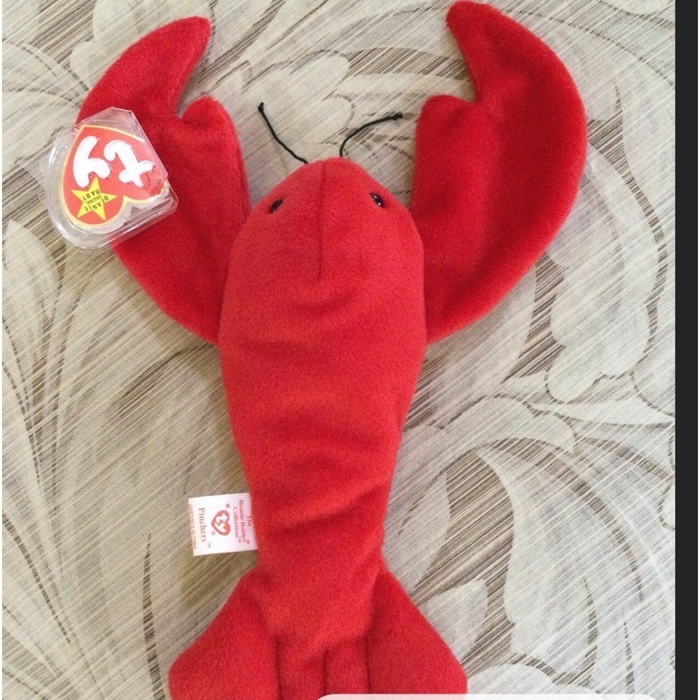 TY BB Pinchers (1993)- is one of the first 9 Original TY Beanie Babies produce,